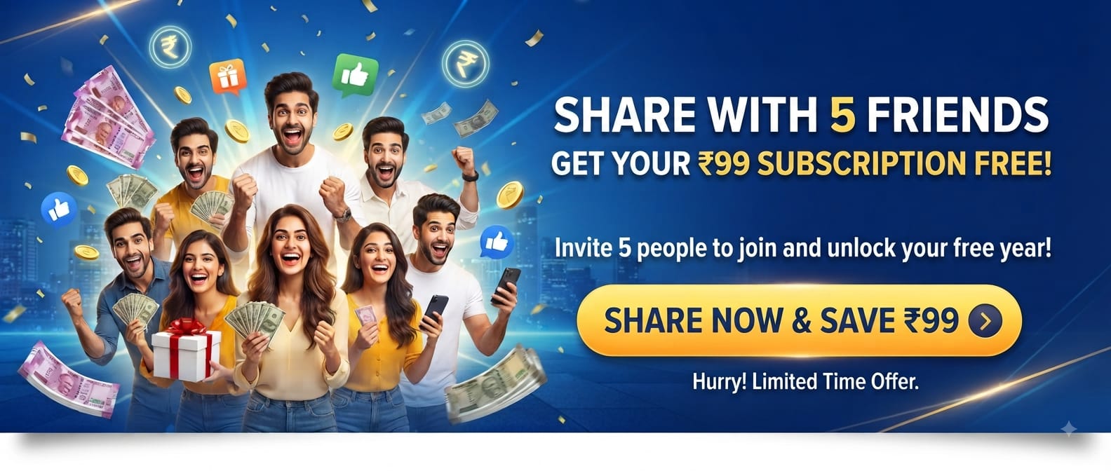 Naukriwalas Subscription Banner